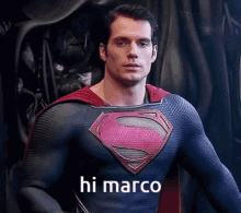 Hi Marco Marco GIF - Hi Marco Marco Superman GIFs