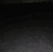 a shirtless man is walking in the dark without a shirt .