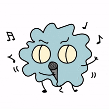 monster dust cute singing excited