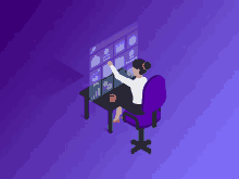 Working Office GIF - Working Office Busy GIFs