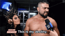 Wwe Andrade GIF - Wwe Andrade This Is My Destiny GIFs