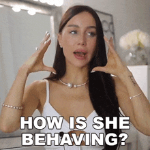 How Is She Behaving Lisa Alexandra GIF - How Is She Behaving Lisa Alexandra Coco Lili GIFs