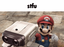Stfu Shut Up GIF - Stfu Shut Up Mario GIFs