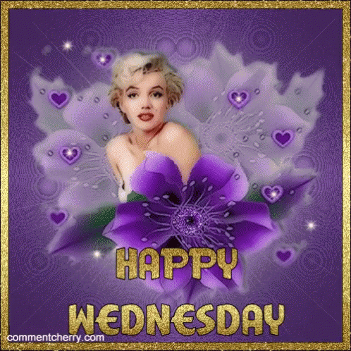 blessed wednesday glitter graphics