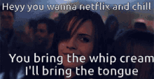 Netflix Chill GIF - Netflix Chill Whip Cream GIFs