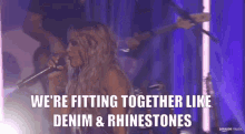 Carrie Underwood Denim And Rhinestones GIF - Carrie Underwood Denim And Rhinestones Fitting Together Like Denim And Rhinestones GIFs