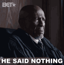 He Said Nothing Judge George Taylor GIF