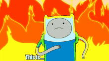 Bh187 Adventure Time GIF - Bh187 Adventure Time This Is Fine GIFs