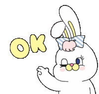 Rico Bunny Sticker - Rico Bunny Okay Stickers