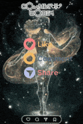a picture of a woman with the words " connect women " on it