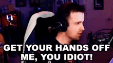Get Your Hands Off Me You Idiot Dr Lupo GIF - Get Your Hands Off Me You Idiot Dr Lupo Let Go Of Me GIFs