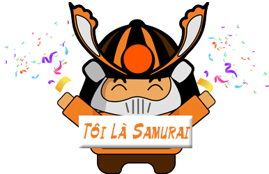 Im Samurai Toi La Samurai Sticker - Im Samurai Toi La Samurai Cute Stickers