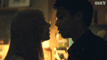 Kissing Cate Dunlap GIF - Kissing Cate Dunlap Andre Anderson GIFs