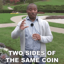 Two Sides Of The Same Coin James GIF - Two Sides Of The Same Coin James Engvid GIFs