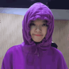 Jeongyeon Twice GIF - Jeongyeon Twice Purple Hoodie GIFs