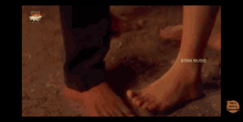 a blurred image of a person standing in front of a fire with the words star music on the bottom