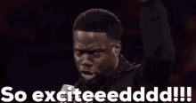 So Excited Kevin Hart GIF - So Excited Kevin Hart Excited GIFs