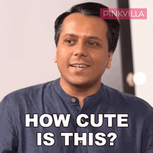 How Cute Is This Avinash Lohana GIF - How Cute Is This Avinash Lohana Pinkvilla GIFs