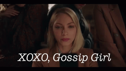 Gossip Girl Xoxo GIF - Gossip Girl Xoxo Kate GIFs