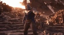 Thanos Vs Ironman Iron Man GIF - Thanos Vs Ironman Iron Man Infinity War GIFs