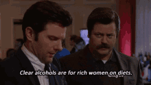 Clear Alcohols Nick Offerman GIF - Clear Alcohols Nick Offerman GIFs