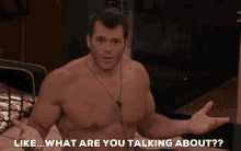 Mark Jansen What Are You Talking About GIF - Mark Jansen What Are You Talking About Big Brother GIFs