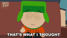 Thats What I Thought Kyle GIF - Thats What I Thought Kyle South Park GIFs