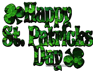 Happy St Patricks Day Green Sticker - Happy St Patricks Day Green Glitter Stickers