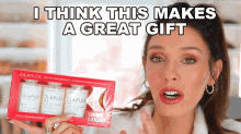I Think This Makes A Great Gift Shea Whitney GIF - I Think This Makes A Great Gift Shea Whitney This Is A Good Gift Idea GIFs
