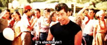 When My Favorite Show Is On And It'S Just Started. GIF - Grease Movie John GIFs
