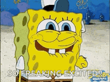 Spongebob Squarepants Excited GIF - Spongebob Squarepants Spongebob Excited GIFs