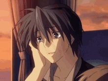 Clannad Sad Anime GIF - Clannad Sad Anime Tomoya Cries GIFs