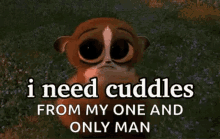 I Need Cuddles Mort GIF