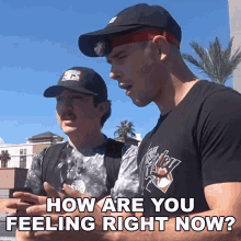 How Are You Feeling Right Now Tommy G Mcgee GIF - How Are You Feeling Right Now Tommy G Mcgee Yessir GIFs
