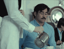 The Lobster Movie Colin Farrell GIF - The Lobster Movie Colin Farrell Pouring Coffee GIFs