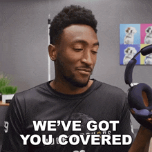 Weve Got You Covered Marques Brownlee GIF - Weve Got You Covered Marques Brownlee Weve Got Your Back GIFs