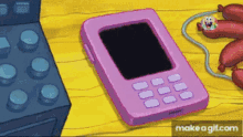 spongebob phone call talk