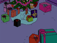 Christmas Gifts Homer Simpson GIF - Christmas Gifts Homer Simpson Christmas Morning GIFs