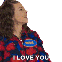 I Love You Nicole Sticker - I Love You Nicole Family Feud Canada Stickers