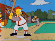 Bat Bat GIF - Bat Simpsons Baseball GIFs