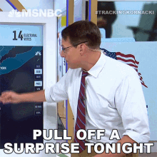 Pull Off A Surprise Tonight Steve Kornacki GIF - Pull Off A Surprise Tonight Steve Kornacki Msnbc GIFs