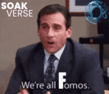 We All Fomo Office GIF - We All Fomo Office Soakverse GIFs