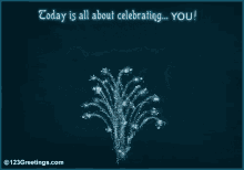 Happy Birthday Fireworks GIF - Happy Birthday Fireworks Computer GIFs