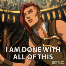 I Am Done With All Of This Teela GIF - I Am Done With All Of This Teela Masters Of The Universe Revelation GIFs