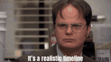 Dwight Realistic Timeline GIF - Dwight Realistic Timeline GIFs