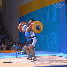 weightlifting hossein rezazadeh olympics weightlifter lifting weights