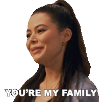 You'Re My Family Carly Shay Sticker - You'Re My Family Carly Shay Miranda Cosgrove Stickers