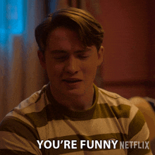 You'Re Funny Nick Nelson GIF - You'Re Funny Nick Nelson Kit Connor GIFs