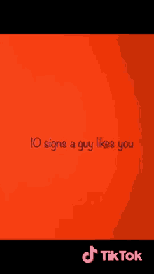 Tik Tok 10signs GIF - Tik Tok 10signs A Guy Likes You GIFs