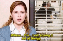 The Office No GIF - The Office No Im Saying A Lot Of Things GIFs